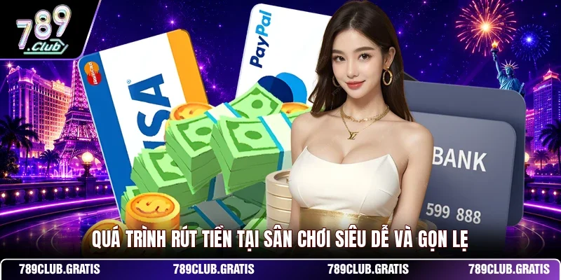 Quá trình rút tiền tại sân chơi siêu dễ và gọn lẹ